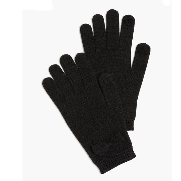 NEW! J Crew Bow Tech Gloves - Multiple Sizes - Picture 1 of 1